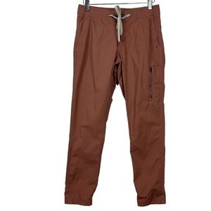 Vuori Pants Women Size XS Light Terracotta Ripstop Cargo Utility Organic Cotton